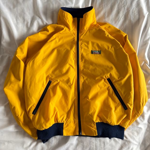 [XL] 90s 엘엘빈 ll bean 쓰리시즌 자켓 옐로우
