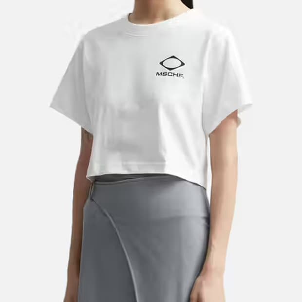 미스치프 롬버스 크롭탑 