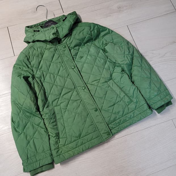 라코스테 퀼팅 후드 점퍼 자켓 40 (66~77)