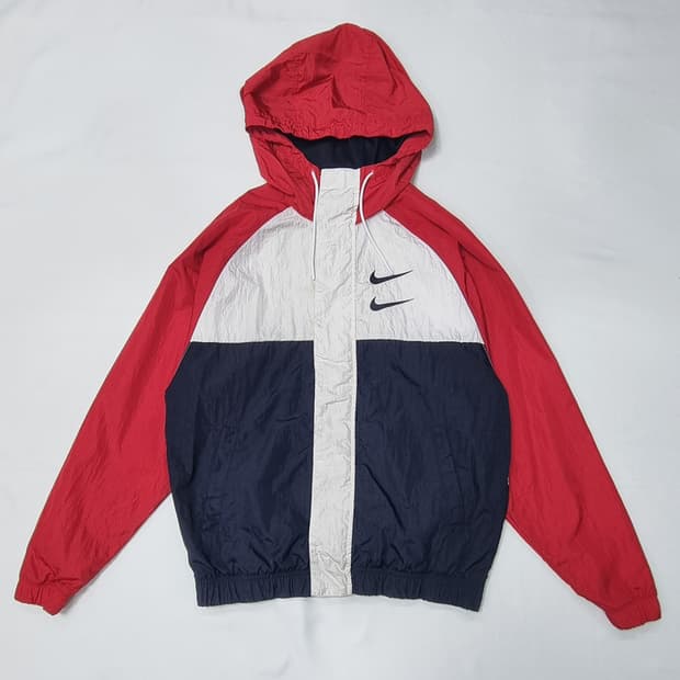 나이키 더블 스우시 바람막이 M _ 남성