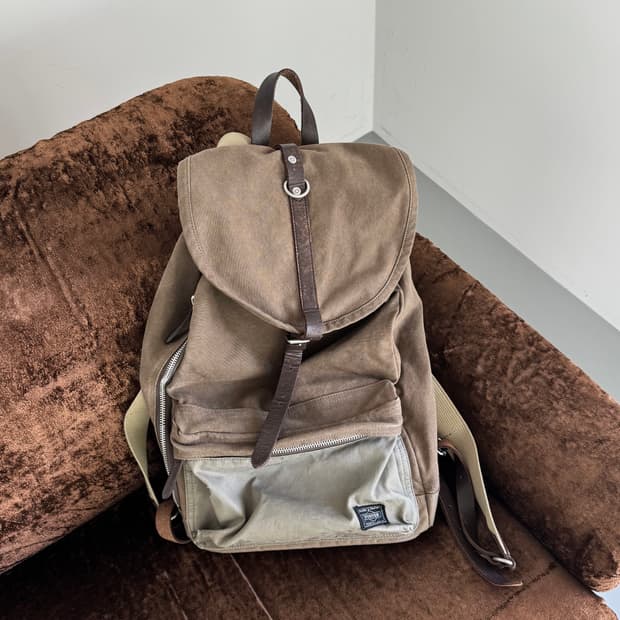 Porter Bridge rucksack(khaki)