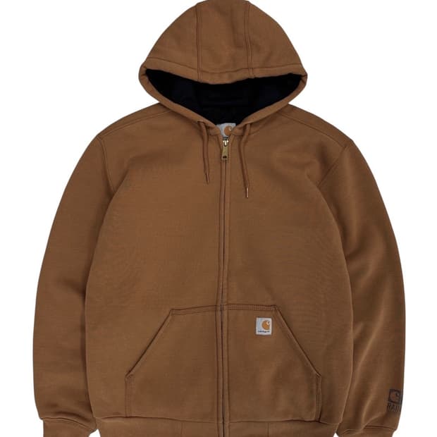 칼하트 써멀 후드집업 된장색 브라운 (S~XL)