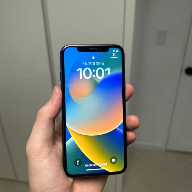 아이폰X 순정 새상품급