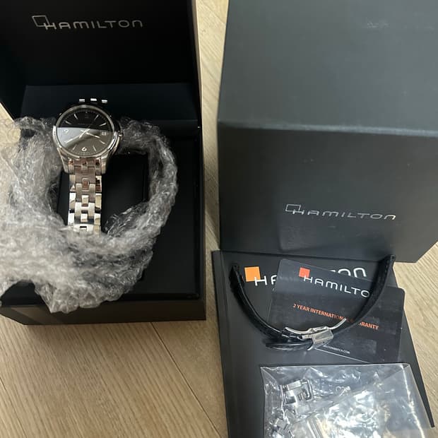 해밀턴 / 재즈마스터 뷰매틱 논크로노 / 38mm