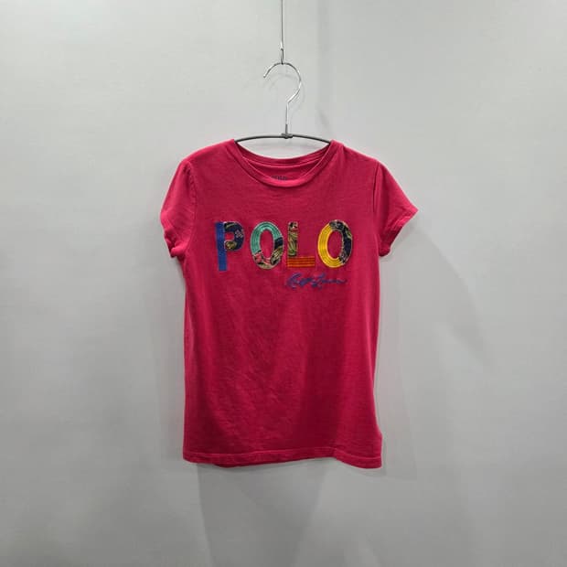 폴로랄프로렌 여아 자수로고 티셔츠 S/7 