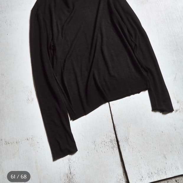 Textured Wool Long Sleeve