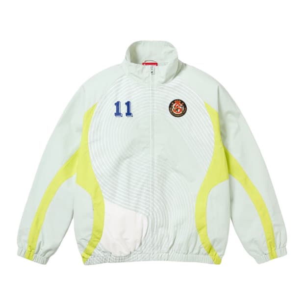 슈프림 S로고 트랙자켓 민트 24FW