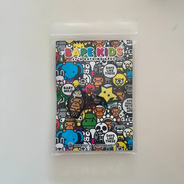 베이프 키즈 베이비 마일로 머리끈 미개봉 새상품 BAPE KIDS BAB