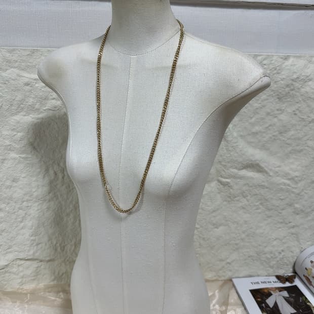 빈티지 쿠바체인 목걸이