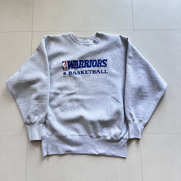 90s 챔피온 리버스위브 NBA 골든스테이트 맨투맨