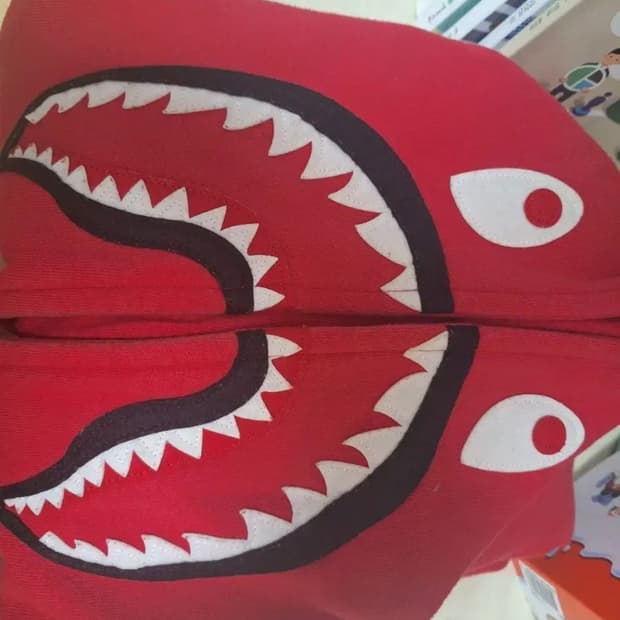 베이프 적계 샤크후드 XL