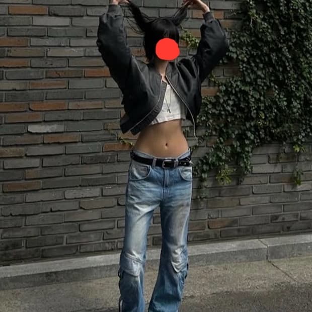 Openyy 오픈와이와이 부츠컷 카고 데님 팬츠