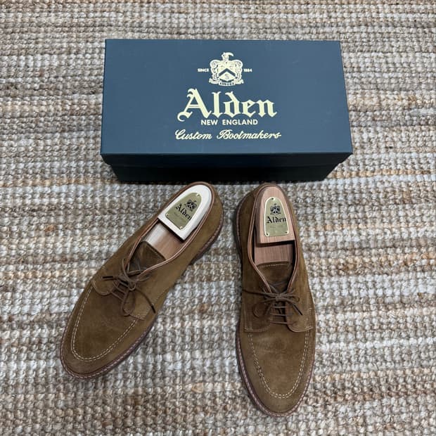 알든 Alden 702 스웨이드 US9D 275mm