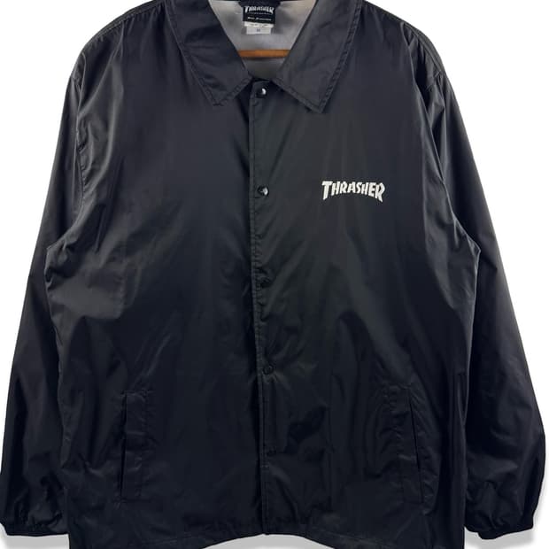 트래셔 블랙 코치자켓2949