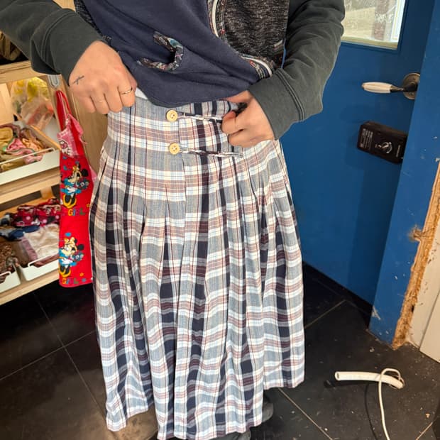 랩 스커트 일본빈티지 30인치