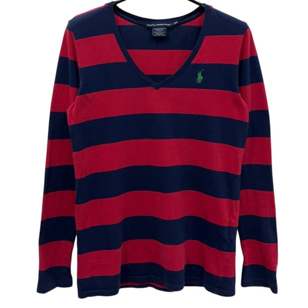 폴로랄프로렌 V넥 우먼 긴팔티 