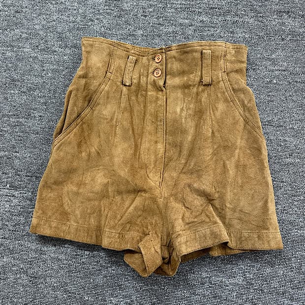 빈티지 가죽 팬츠 26인치 