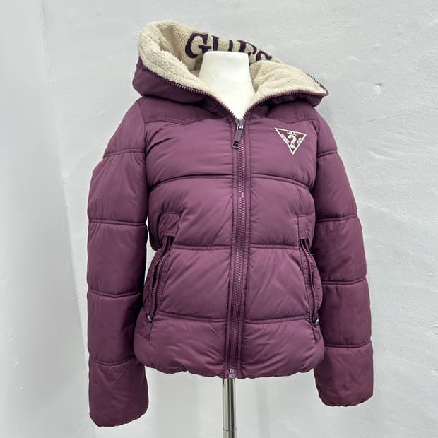 Guess full zip padded jacket