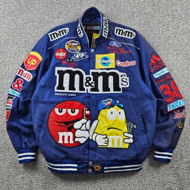 나스카 JH M&M's 리메이크 레이싱 자켓 ( XL추정 )/ 11184