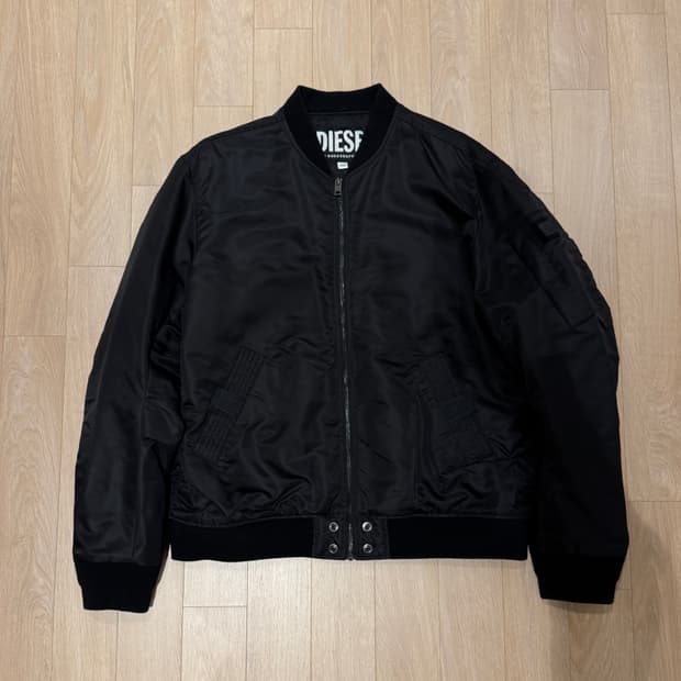 디젤/DIESEL ma-1 점퍼 블랙 XXL