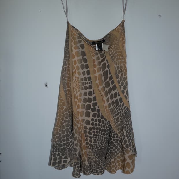 Roberto Cavalli early 2000s Silk Skirt