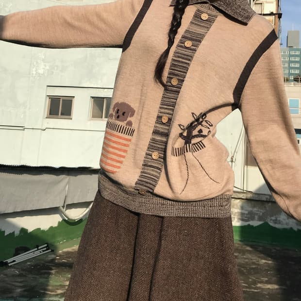 타이니 포켓 프렌즈 니트