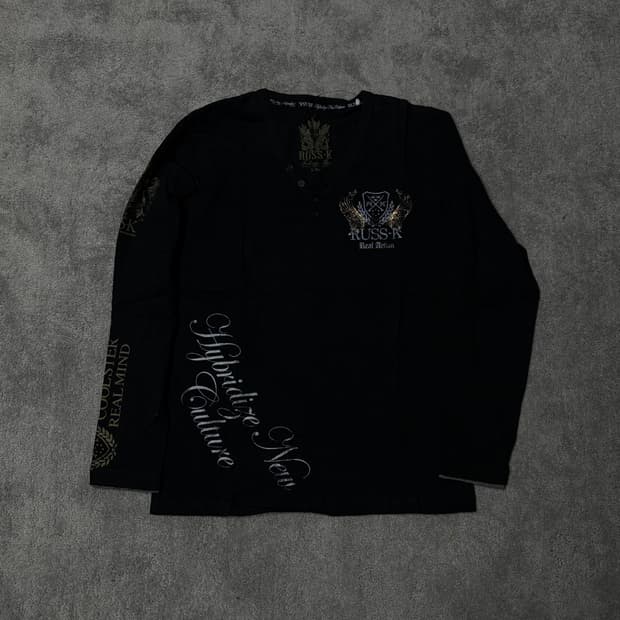 Vintage V-kei mood Punk longsleeve