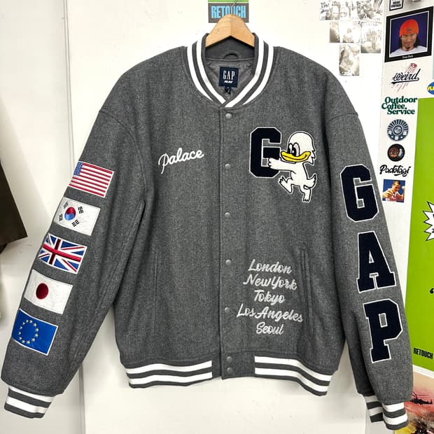 팔라스 x 갭 울 바시티 자켓