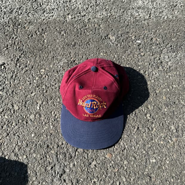 vintage hard rock cafe las vegas cap