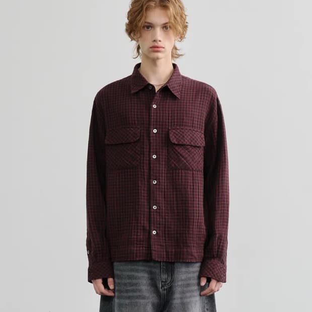 노운 크롭 셔츠 1