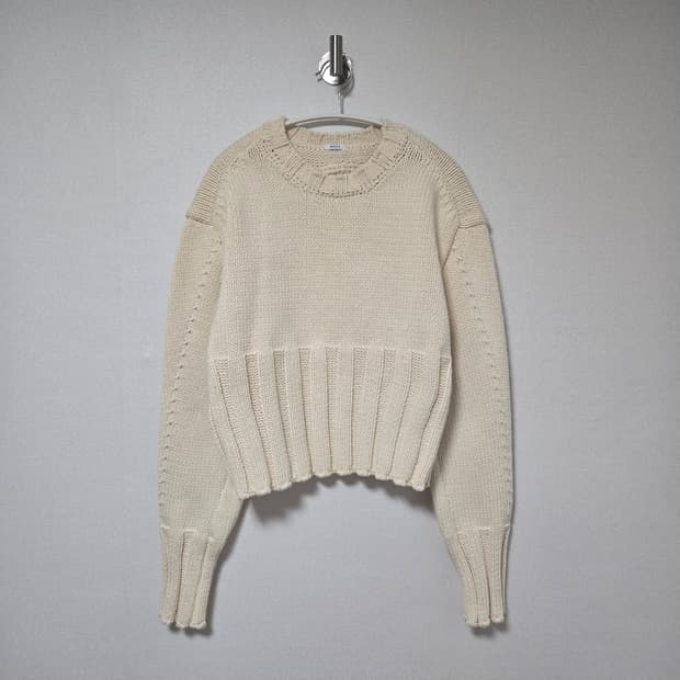 샵엠 백서클 코튼 니트 / 여성 니트/ 여자 니트