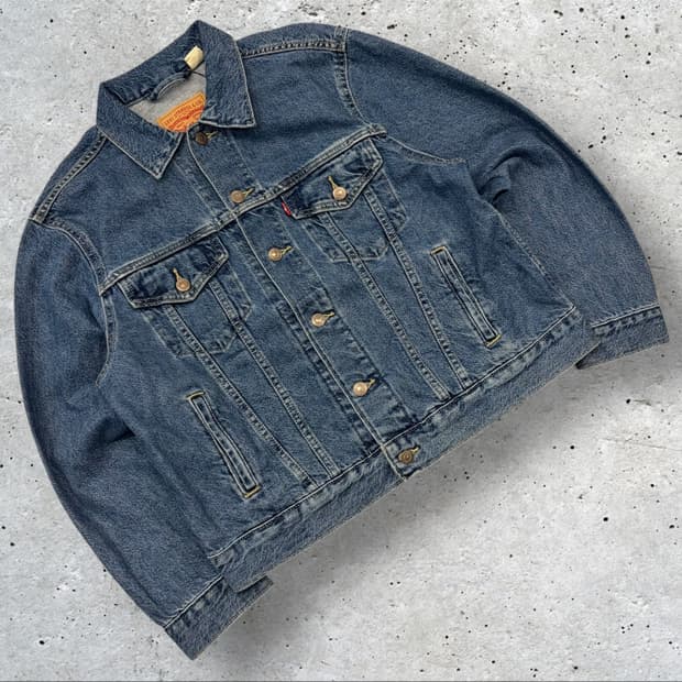[L] 22s 리바이스 데님 트러커 자켓 청자켓 C259