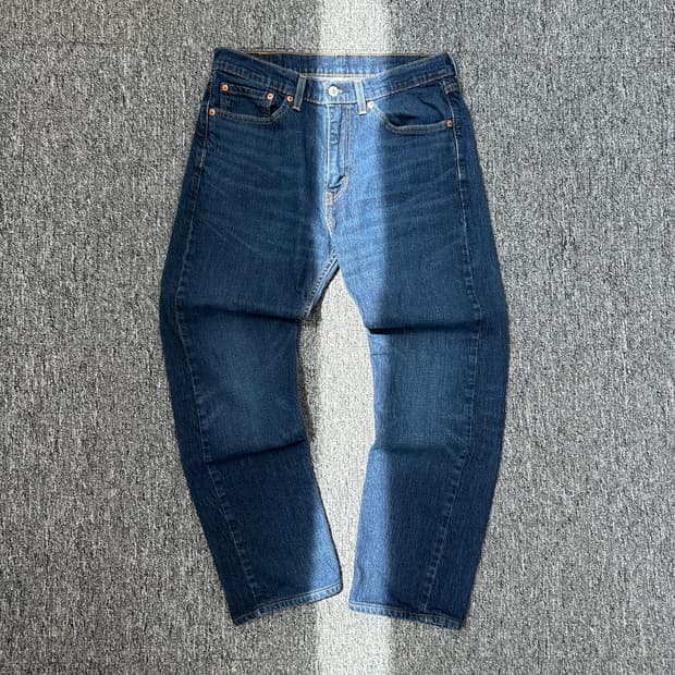 리바이스 505 레귤러핏 데님 팬츠