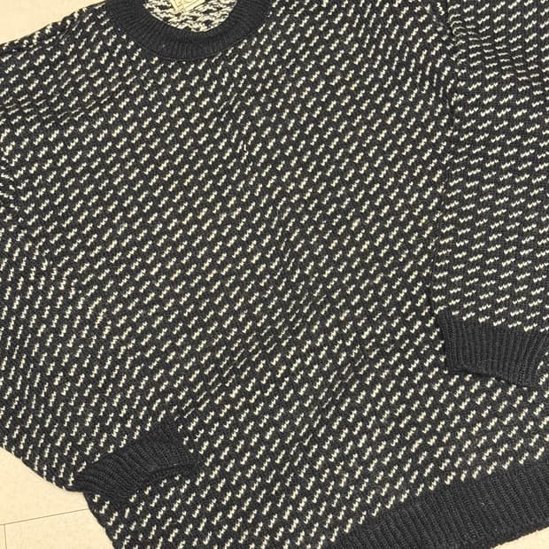 80s LL Bean Birdeye OG Knit Sweater