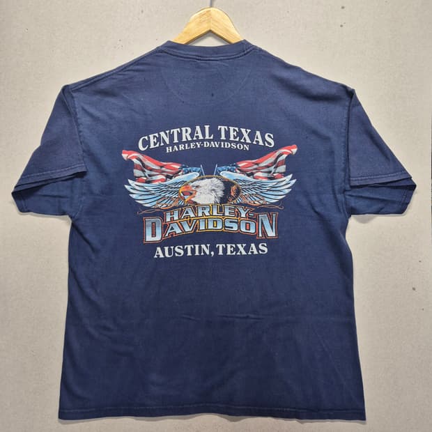 [XL] 00s US Made 할리데이비슨 -49