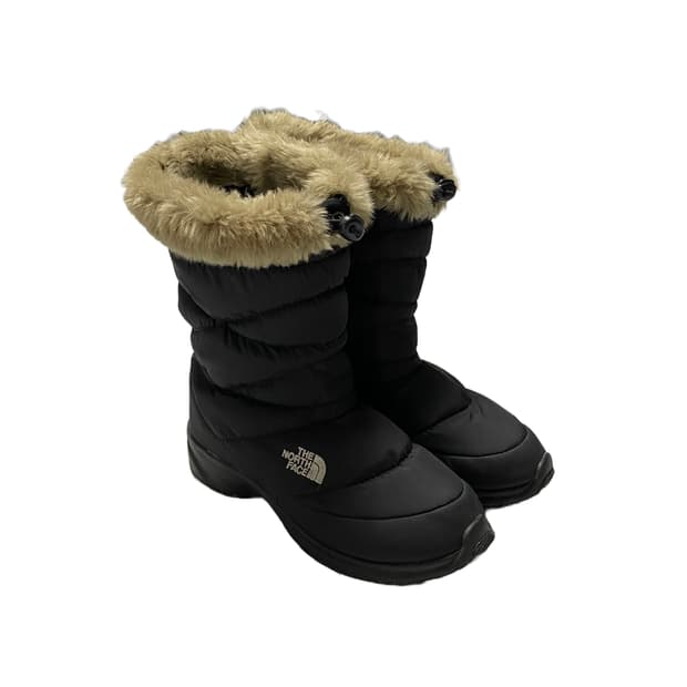 thenorthface vintage fur boots