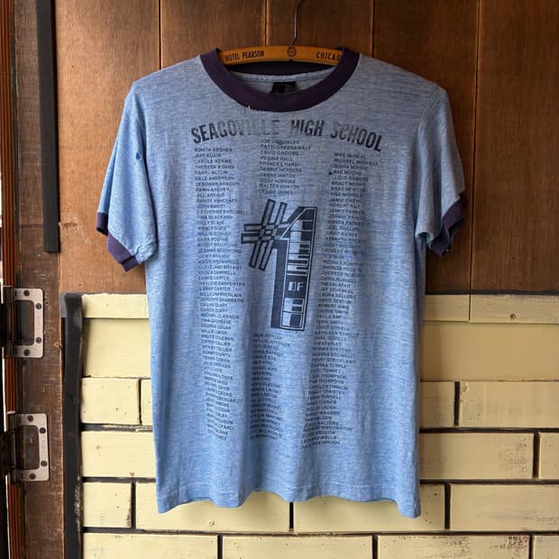 70’s Seagoville High School Ringer Tee