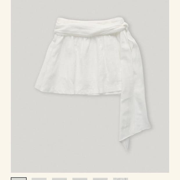 스무드무드 발레리나 스커트 아이보리