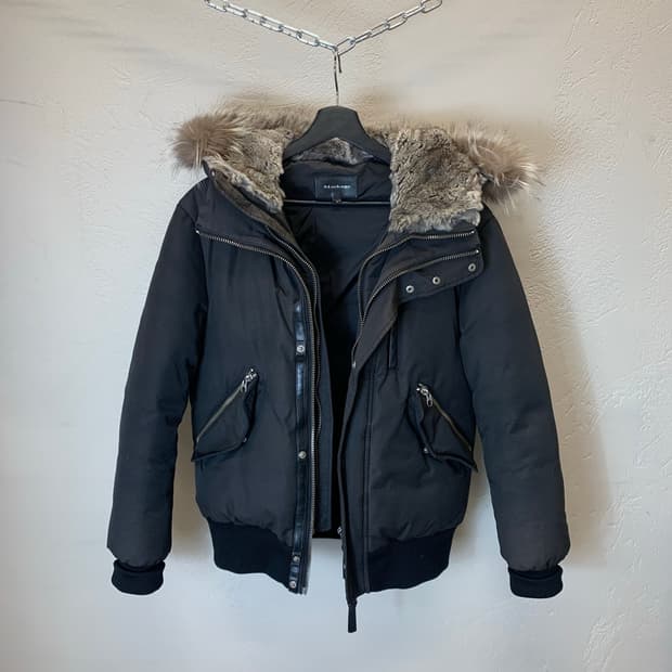 맥케이지 퍼 후드 패딩