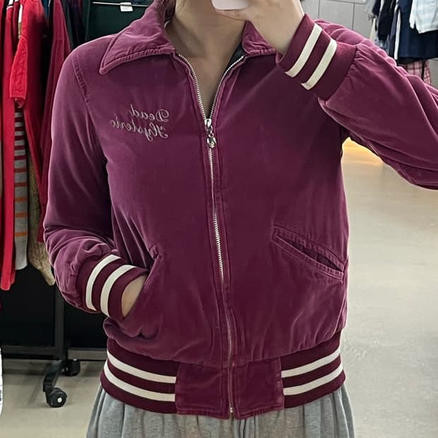 히스테릭 벨벳 자켓