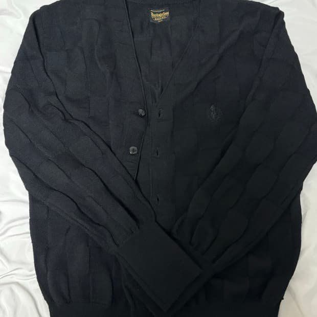 헤리티지 플로스 가디건 블랙