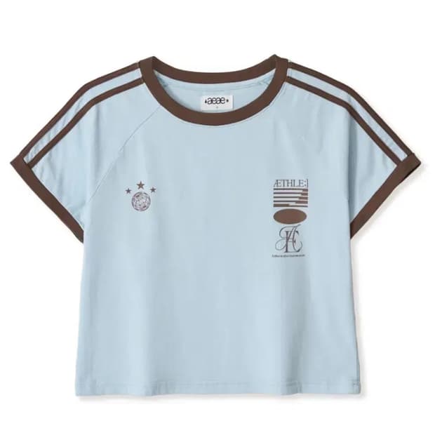 aeae 에이이에이이 반팔 ATHLETE STRIPE HALF T-SHI