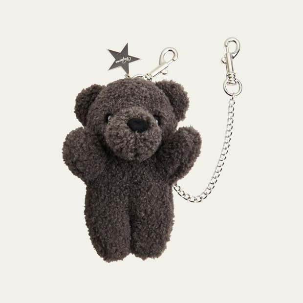 바퀘라 테디베어 백참 목걸이