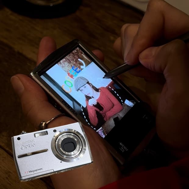 내 맘대로 사진 꾸미는 펜탁스 옵티오 T 30 작례o