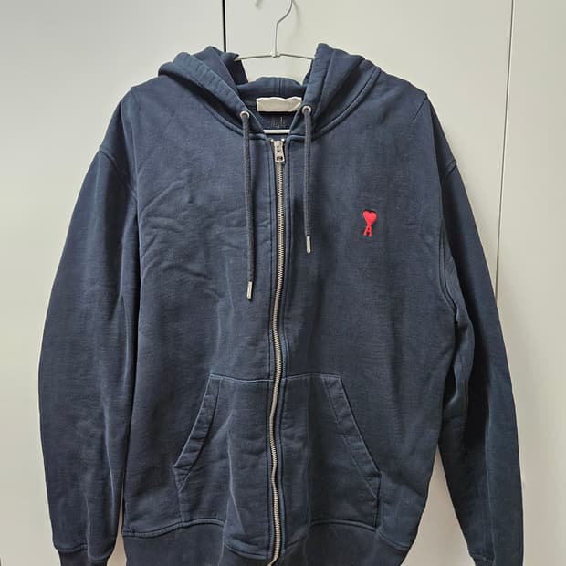 아미 하트 로고 후드집업(급처)