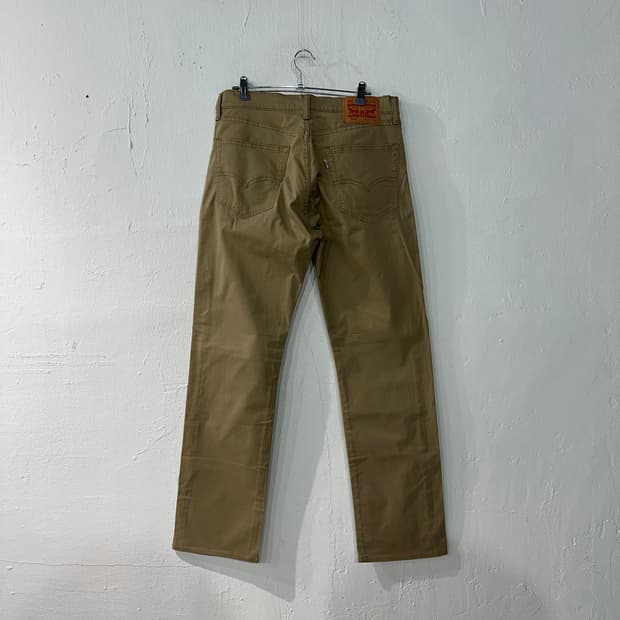 리바이스511 화이트라벨 베이지 팬츠 32