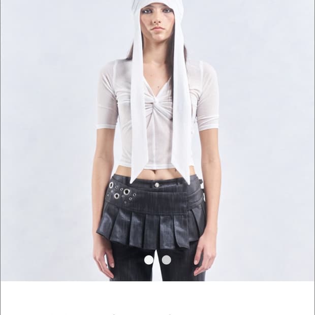 2000아카이브스 TWIST TOP (WHITE)