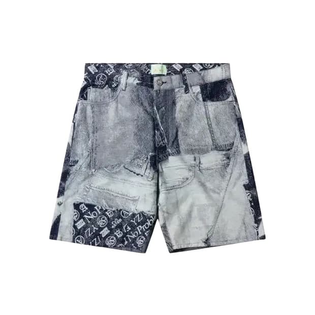 Aries Jacquard patchwork shorts 자카드 패치워크