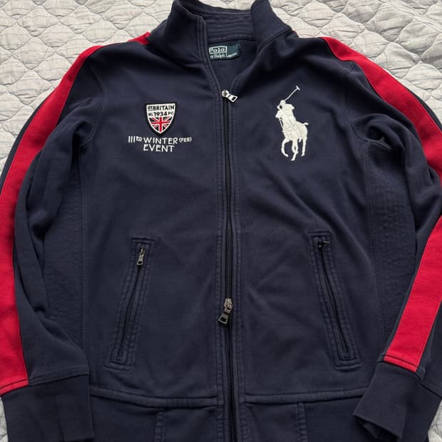 폴로 랄프로렌 잉글랜드 투웨이 집업