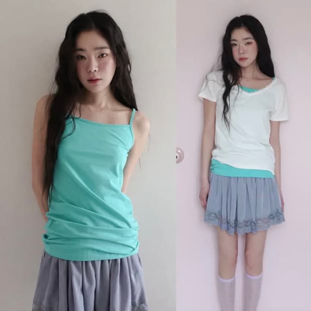 데일리쥬 민트 나시